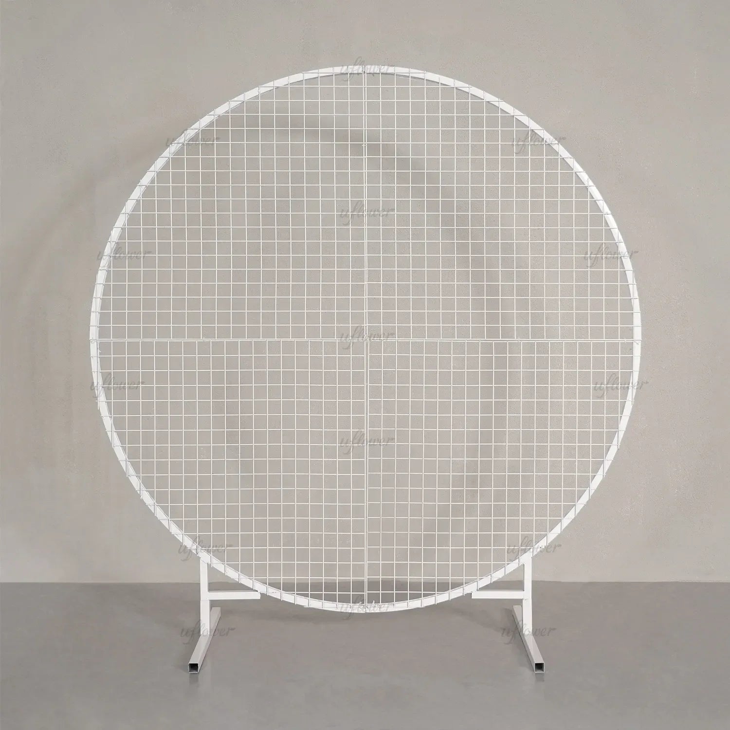 Uflower 1.5M Round Arch Stand Wedding Background Event Floral Decor Props MSD80026-01 - Uflower