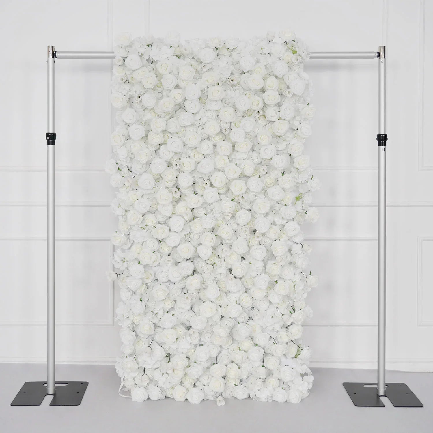 Uflower Artificial White Flower Wall Wedding Backdrop Decor SET80113 - Uflower