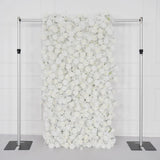 Uflower Artificial White Flower Wall Wedding Backdrop Decor SET80113 - Uflower