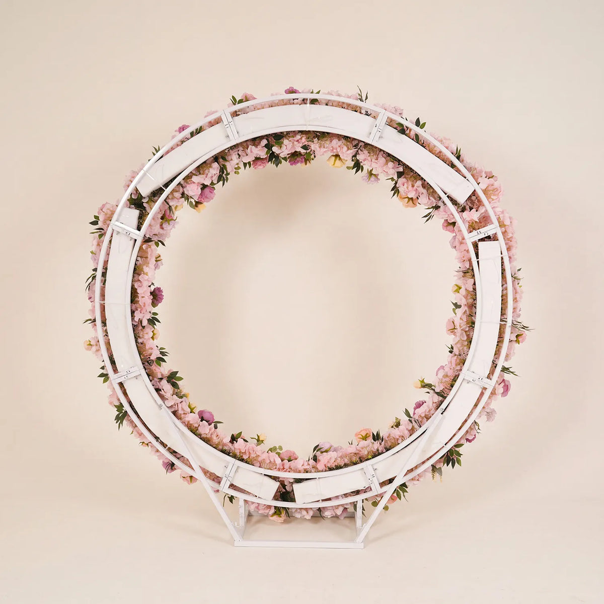 Uflower Artificial Wedding Arch Flowers Set – Round Wedding Arch Decor SET80277-01