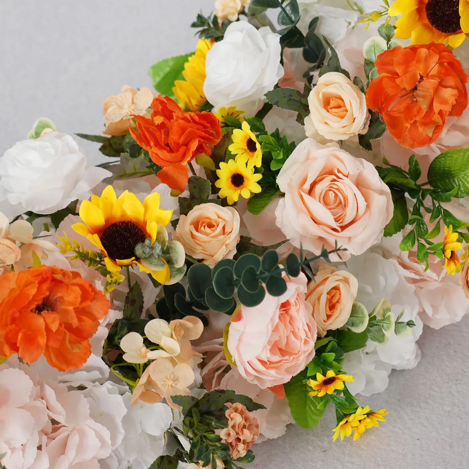 Uflower Artificial Flower Row Sofa Table Runner Floor Flower Arrangement MC80075 - Uflower