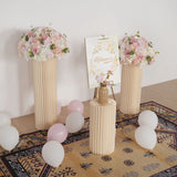Uflower Pink Table Centerpiece Floral Ball Wedding Table Decoration MB80057 - Uflower