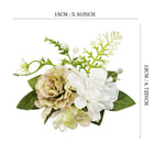 Uflower Wrist Corsages in Green White MG80008-04*6