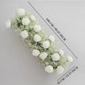 Uflower Baby's Breath Flower Arrangement Table Runner Round Arch SET80167 - Uflower