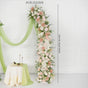 210*40cm Flower Row