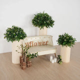 Uflower Green Leaf Table Centerpiece Floral Ball Wedding Table Decoration MB80066 - Uflower