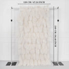 Uflower Artificial White 5D Flower Wall Wedding Backdrop Deco Birthday Party SET80104 - Uflower