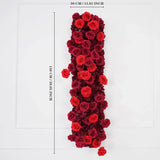 Uflower 2m*2m Red Rose Arch Flower Wedding Decor SET80012 - Uflower