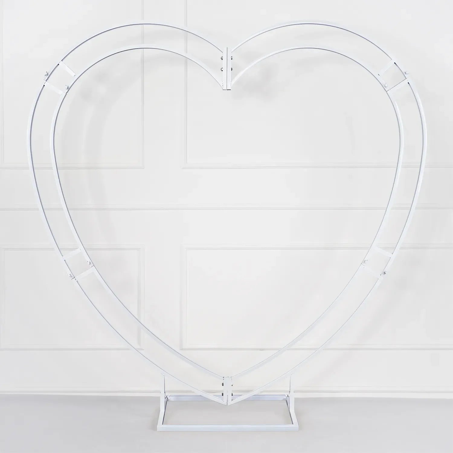 Uflower 2M Heart Arch Stand Wedding Background Event Floral Decor Props MSD80001-01 - Uflower