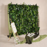 Uflower Panneau mural vert en feuilles brésiliennes pour décoration d'événement de mariage SET80255-01