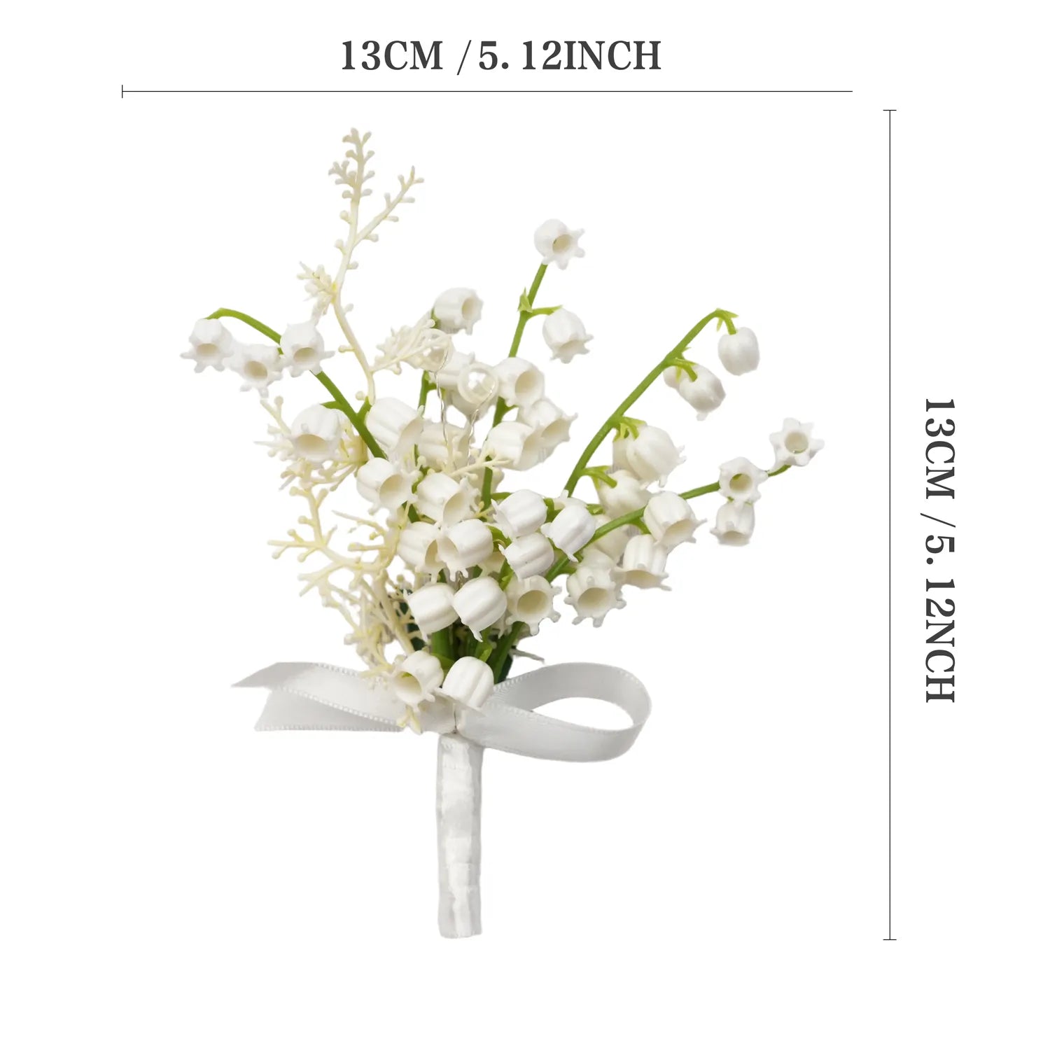 Uflower Boutonnieres in Ivory MG80012-03*6