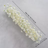 Uflower White Sofa Table Runner Floor Flower Arrangement MC80087-04 - Uflower