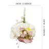 Uflower Wrist Corsages in Blush White MG80009-04*6