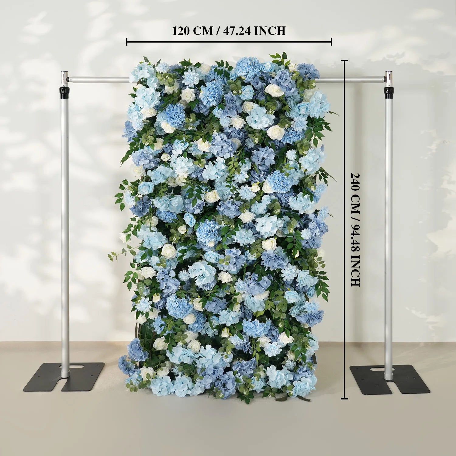 Uflower Artificial Flower Wall  5D Craft Wedding Roller Blind Decor SET80228