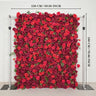 Uflower Artificial Red Rose Wall Wedding Backdrop Decor SET80118 - Uflower