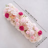 Uflower Pink Floral Arrangement Wedding Arch Backdrop Party Flower Row Decor SET80169 - Uflower