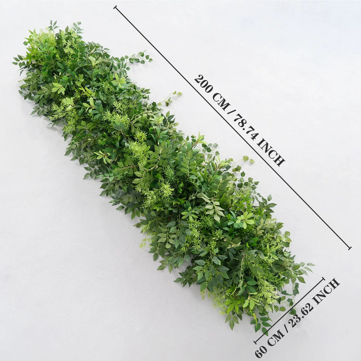 Uflower Leaf Flower Row Door Arch Floral Arrangement SET80110 - Uflower