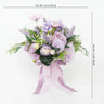 Uflower Purple bridal flower bouquet MG80004-01 - Uflower