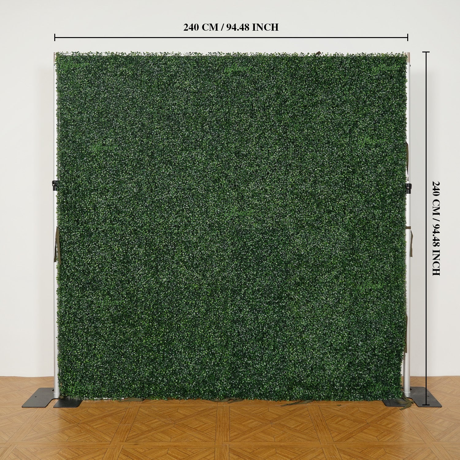Uflower Greenery Wall Lush Green Event Party Backdrop SET80219