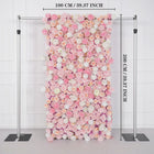 Uflower Artificial Pink Rose Wall Wedding Backdrop Decor SET80070 - Uflower