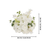 Uflower Rose Table Centerpieces Floral Ball Wedding Decor Flower Arrangement MB80099