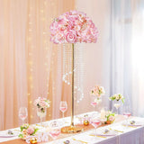 Uflower 30CM-35CM Artificial Flower Table Centerpiece Party Wedding Backdrop Decor MB80002-01 - Uflower