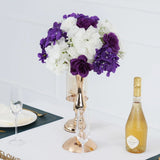 Uflower 30CM-35CM Artificial Flower Table Centerpiece Party Wedding Backdrop Decor MB80002-01 - Uflower