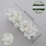 Uflower White Cherry Blossoms Wedding Background KT Board Decoration MC80205 - Uflower