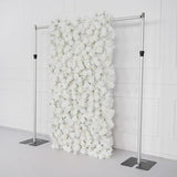 Uflower Artificial White Flower Wall Wedding Backdrop Decor SET80113 - Uflower