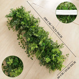 Uflower Green Series Wedding Backdrop Arch Decor Floral Arrangement SET80110 - Uflower