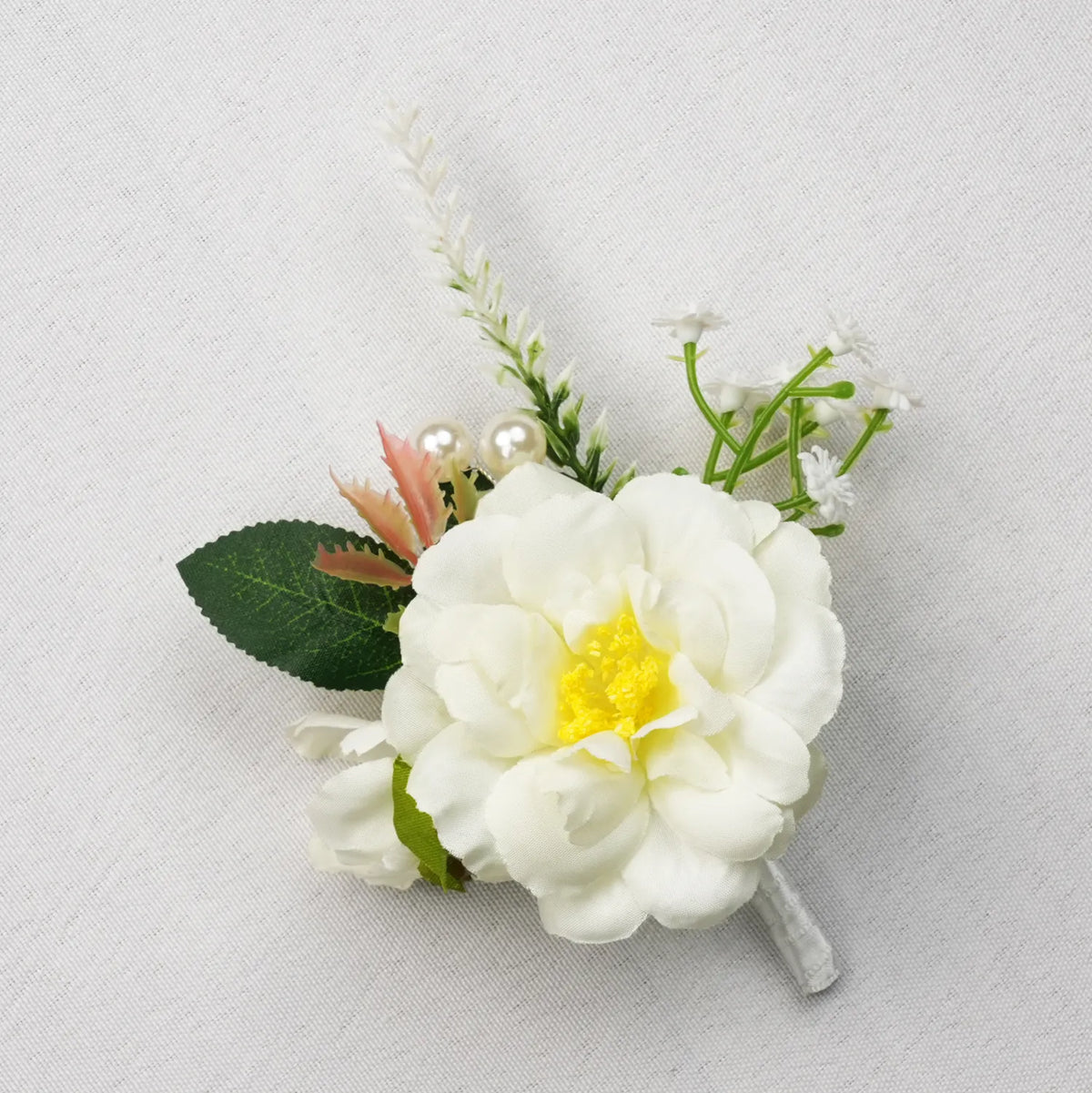Uflower Boutonnieres in White MG80009-02*6