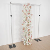 Uflower Pink Khaki Rose Wedding Background Flower Arrangement Arch Decoration SET80114 - Uflower