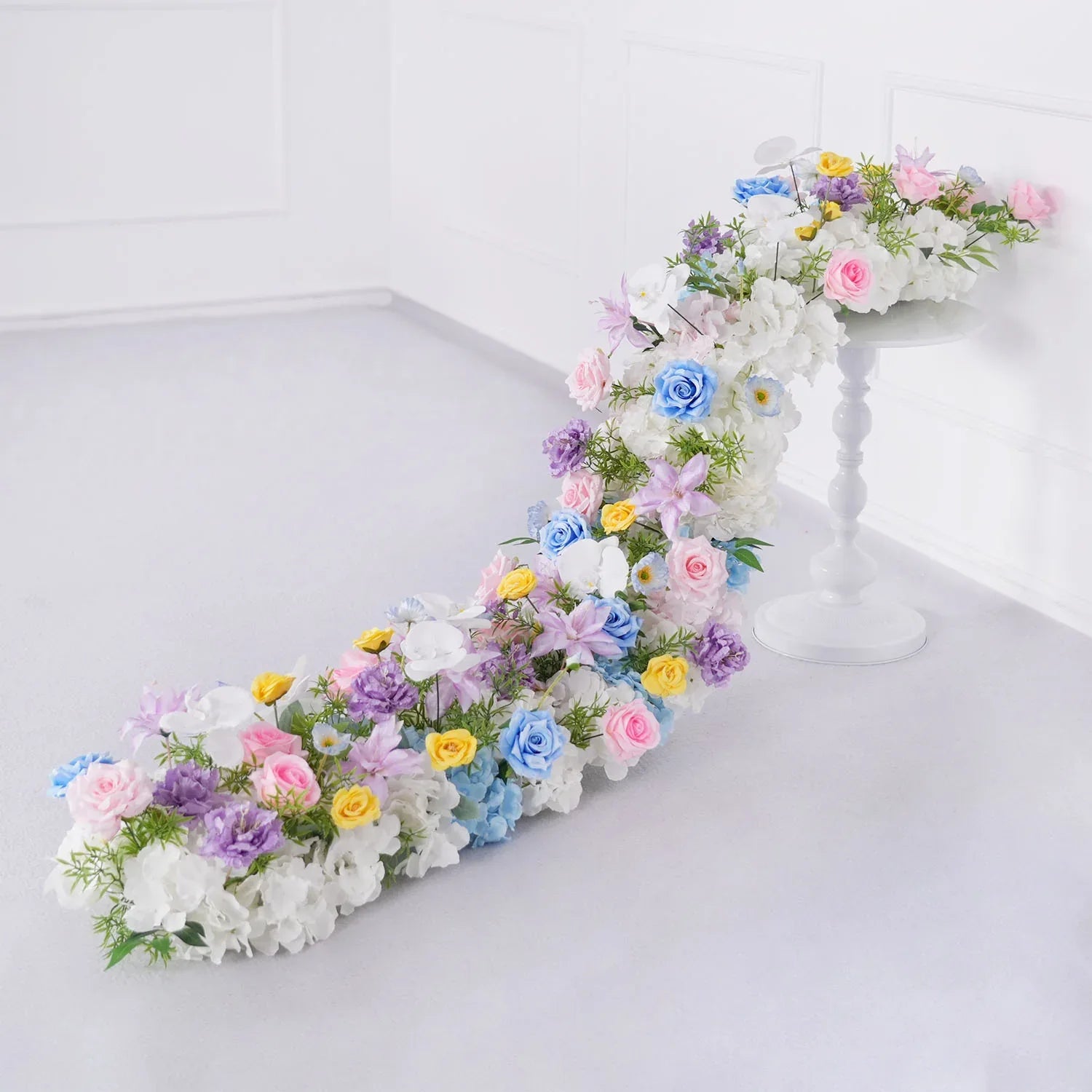Uflower Colored Table Runner Arrangement Wedding Backdrop Wall Decor M
