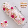Uflower Pink Rose Floral Door Arch Wedding Party Backdrop Decoration SET80206 - Uflower