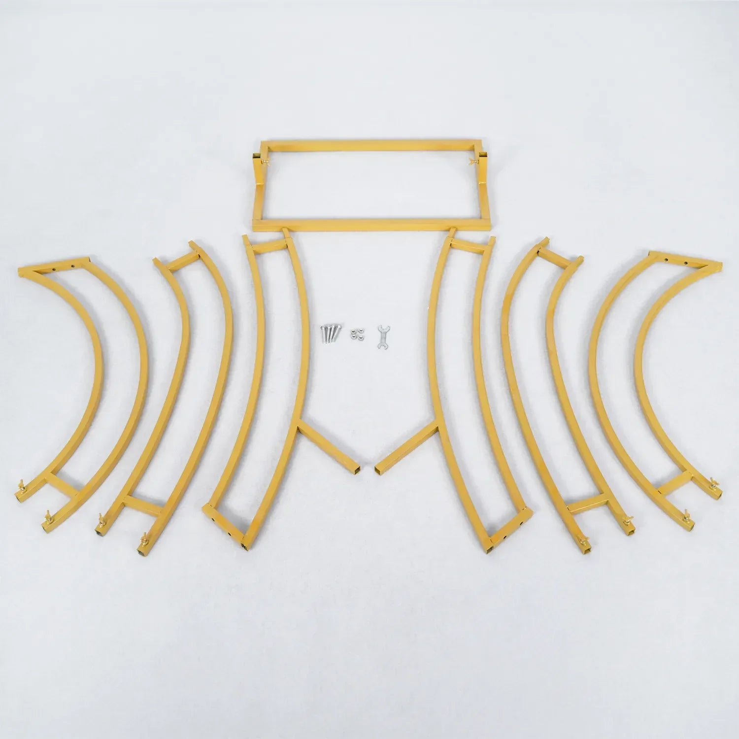 Uflower 2M Heart Arch Stand Wedding Background Event Floral Decor Props MSD80001-01 - Uflower