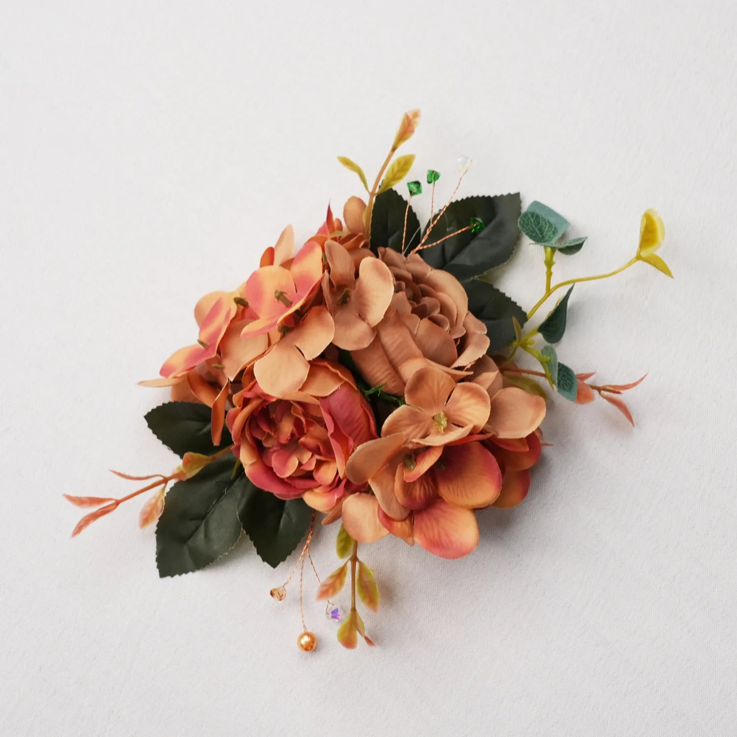 Uflower Wrist Corsages in Amber MG80006-05*6
