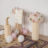 Uflower Pink Table Centerpiece Floral Ball Wedding Table Decoration MB80057 - Uflower
