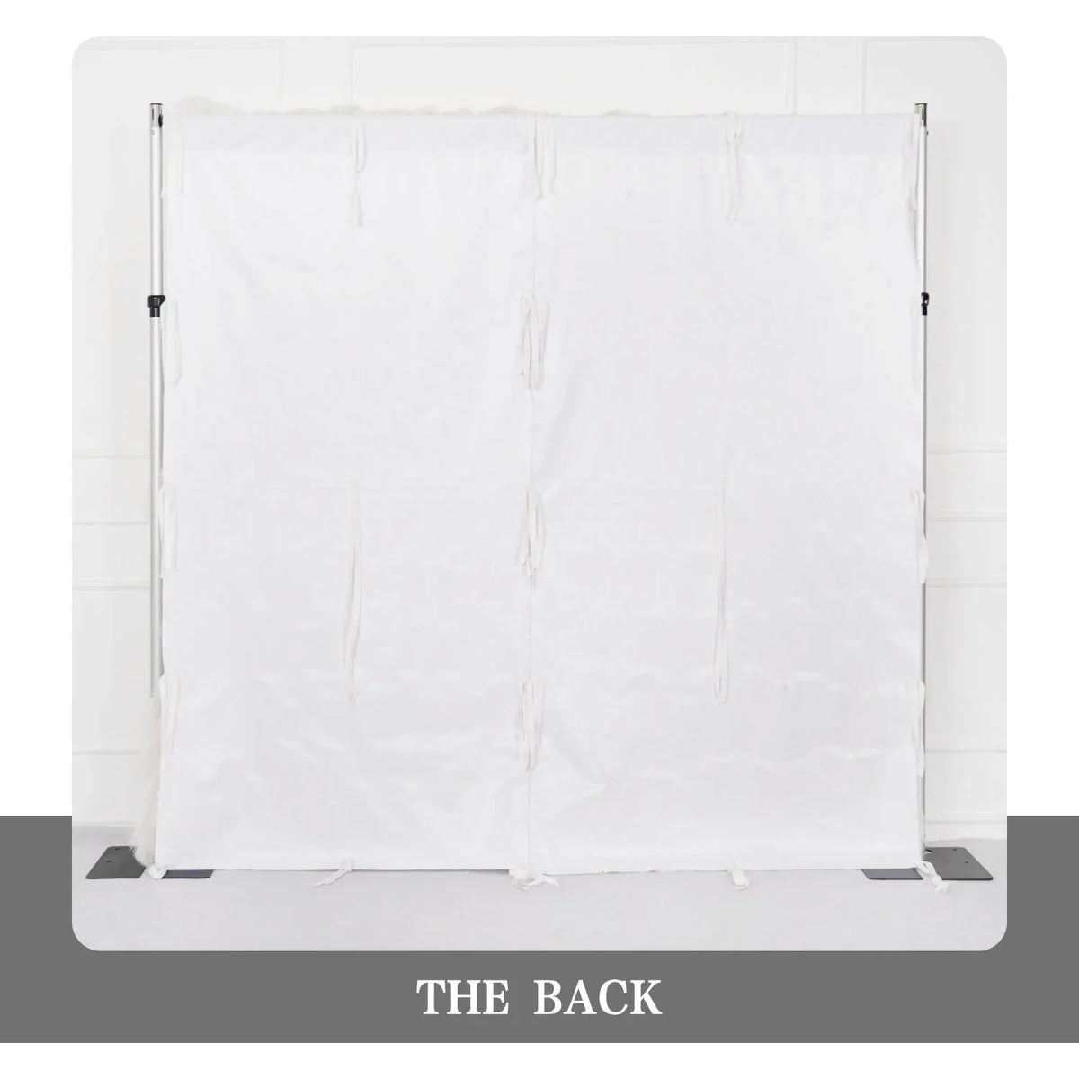 Uflower Artificial White 5D Flower Wall Wedding Backdrop Deco Birthday Party SET80104 - Uflower