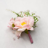 Uflower Boutonnieres in Blush White MG80009*-03*6