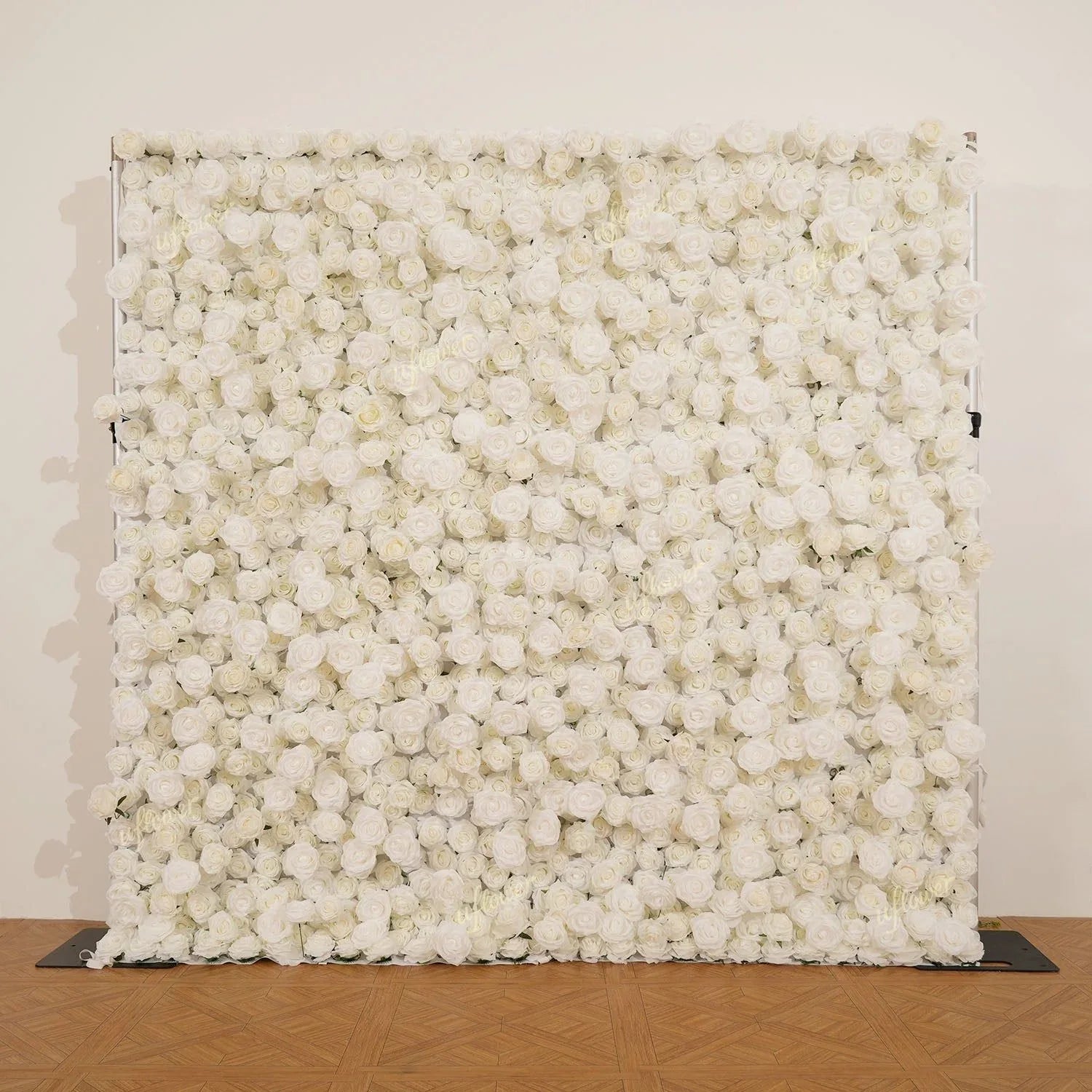 Uflower White Rose Flower Wall Backdrop Wedding Party Decoration SET80187 - Uflower