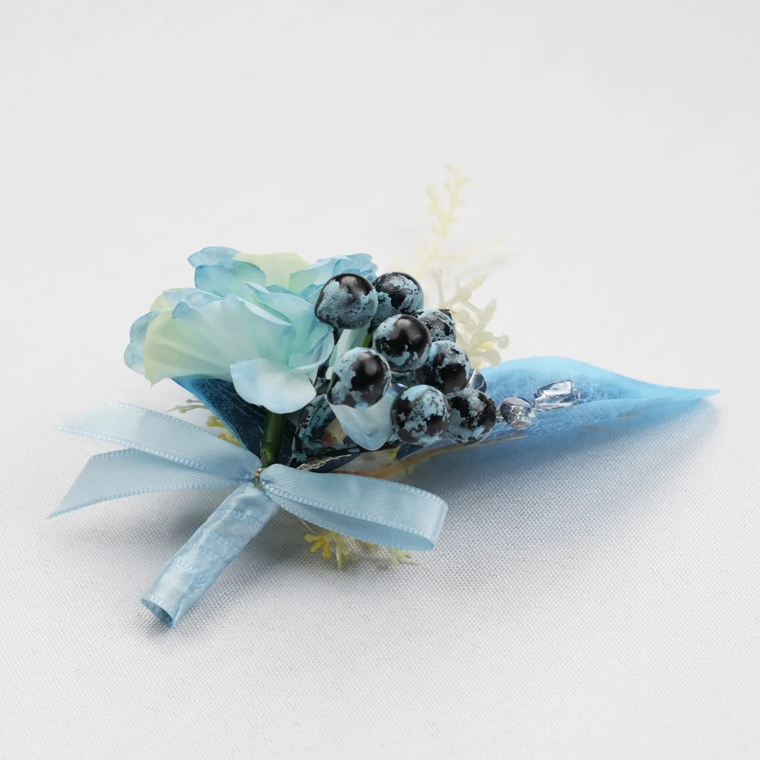 Uflower Boutonnieres in Dusty Blue MG80007-03*6