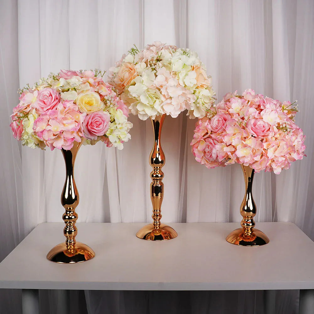 Uflower 35CM Artificial Flower Table Centerpiece Flower Ball Wedding Floral Arrangement MB80002 - Uflower