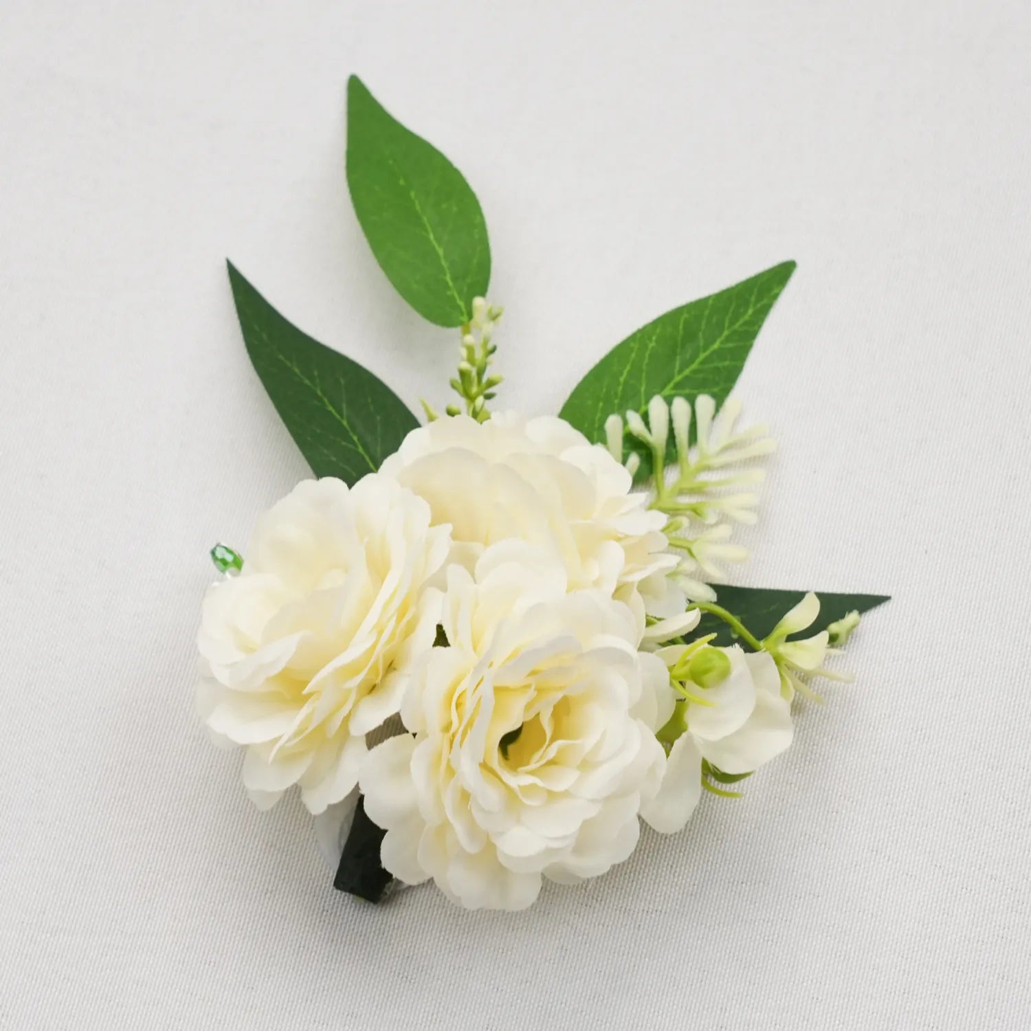 Uflower Wrist Corsages in Ivory MG80005-04*6