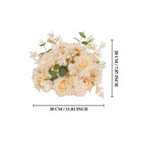 Uflower Rose Table Centerpieces Floral Ball Wedding Decor Flower Arrangement MB80099