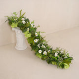 Uflower Verdure Guirlande Florale Rangée Mariage et Événement Toile de Fond MC80310-01