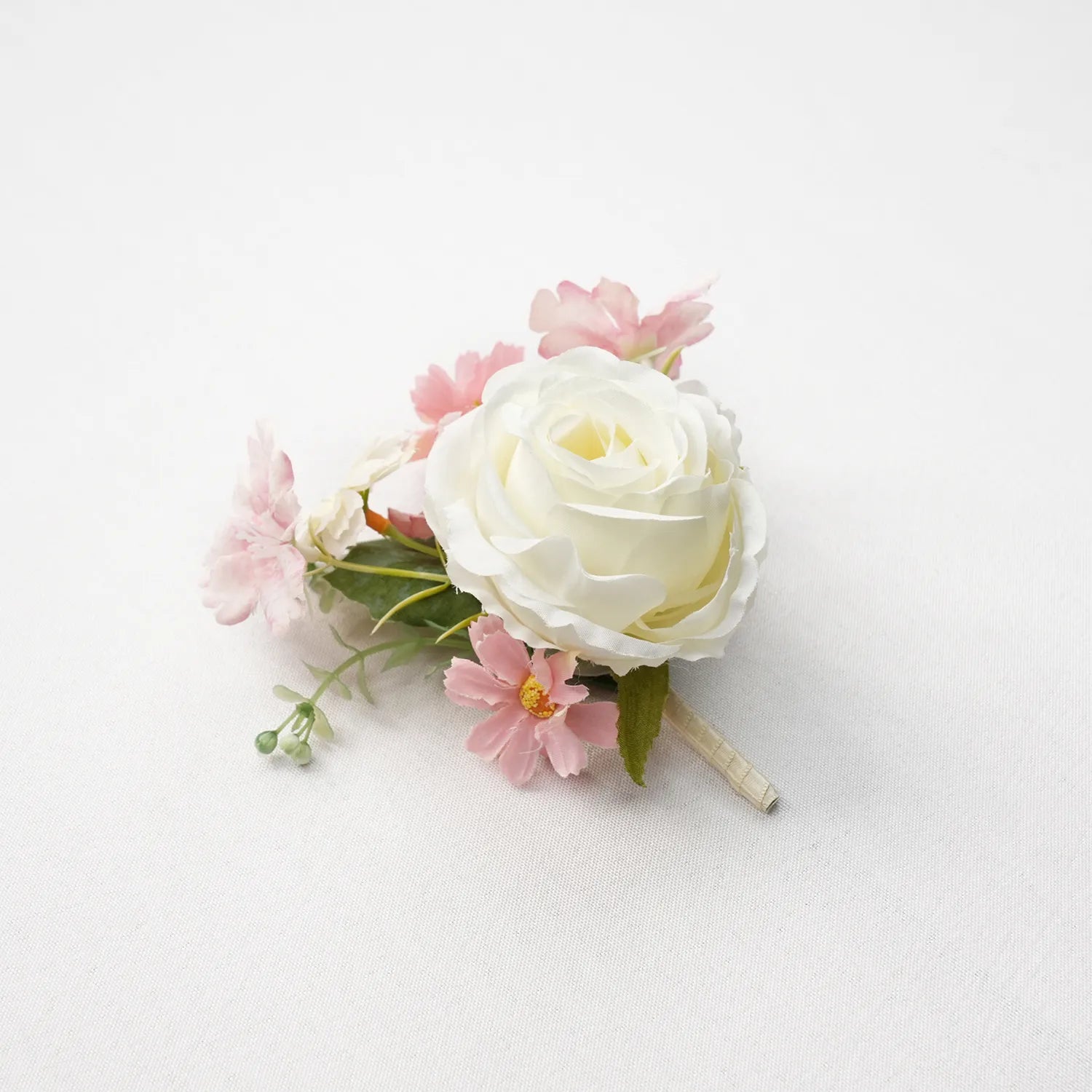 Uflower Boutonnieres in Pink White MG80001-03*6