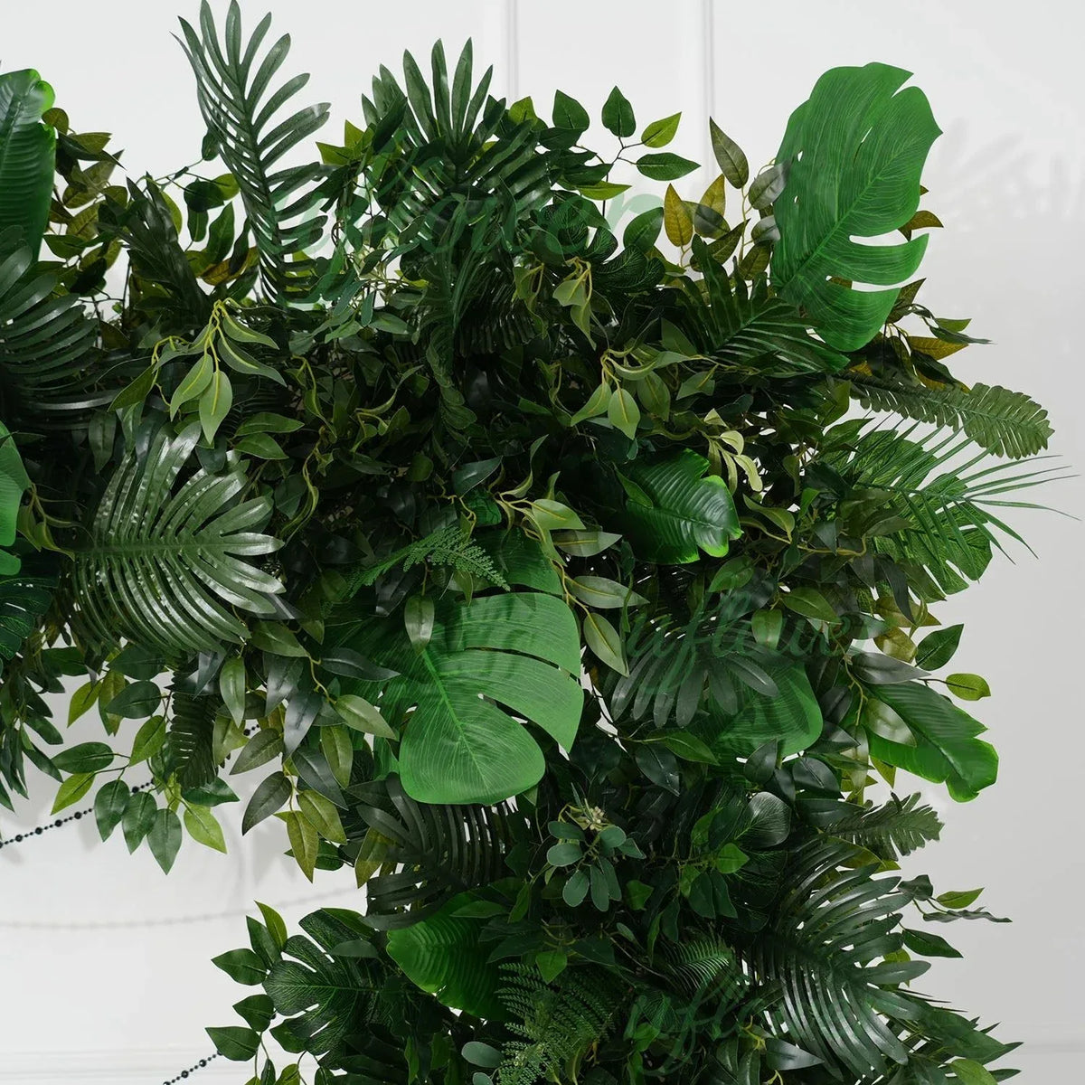 Uflower Artificial Green Leaves Flower Row Wedding KT Backdrop Decor SET80160 - Uflower