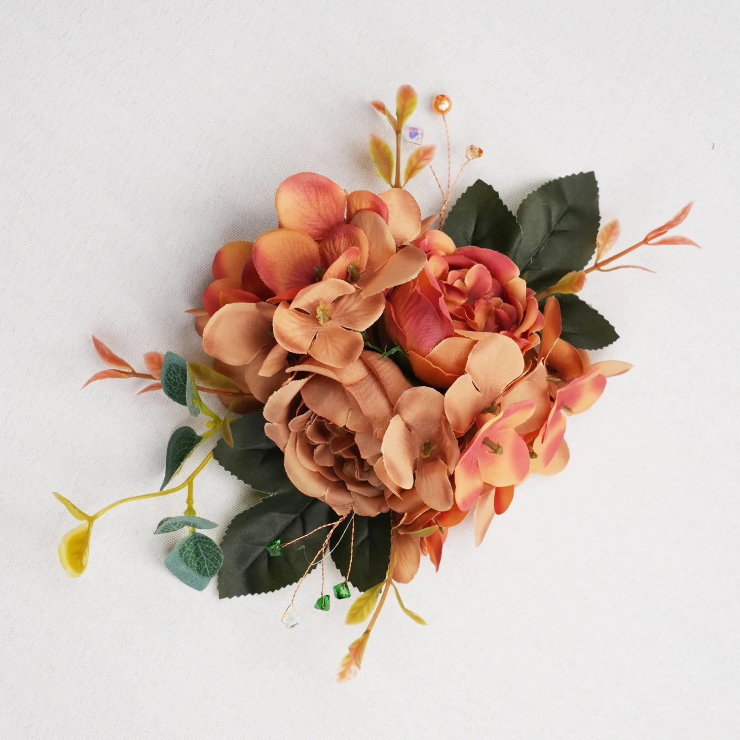 Uflower Wrist Corsages in Amber MG80006-05*6