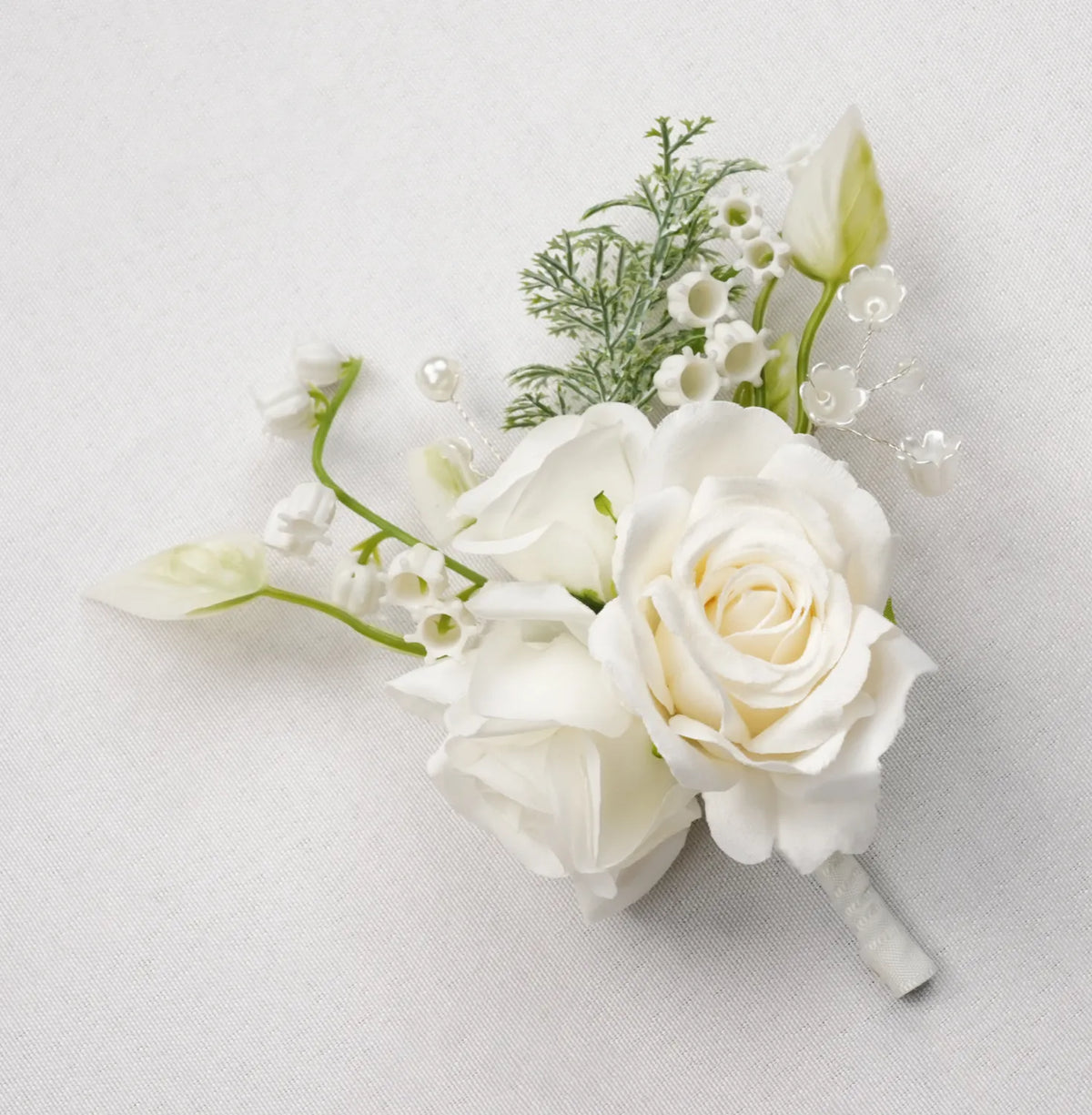 Uflower Boutonnieres in Ivory MG80012-02*6