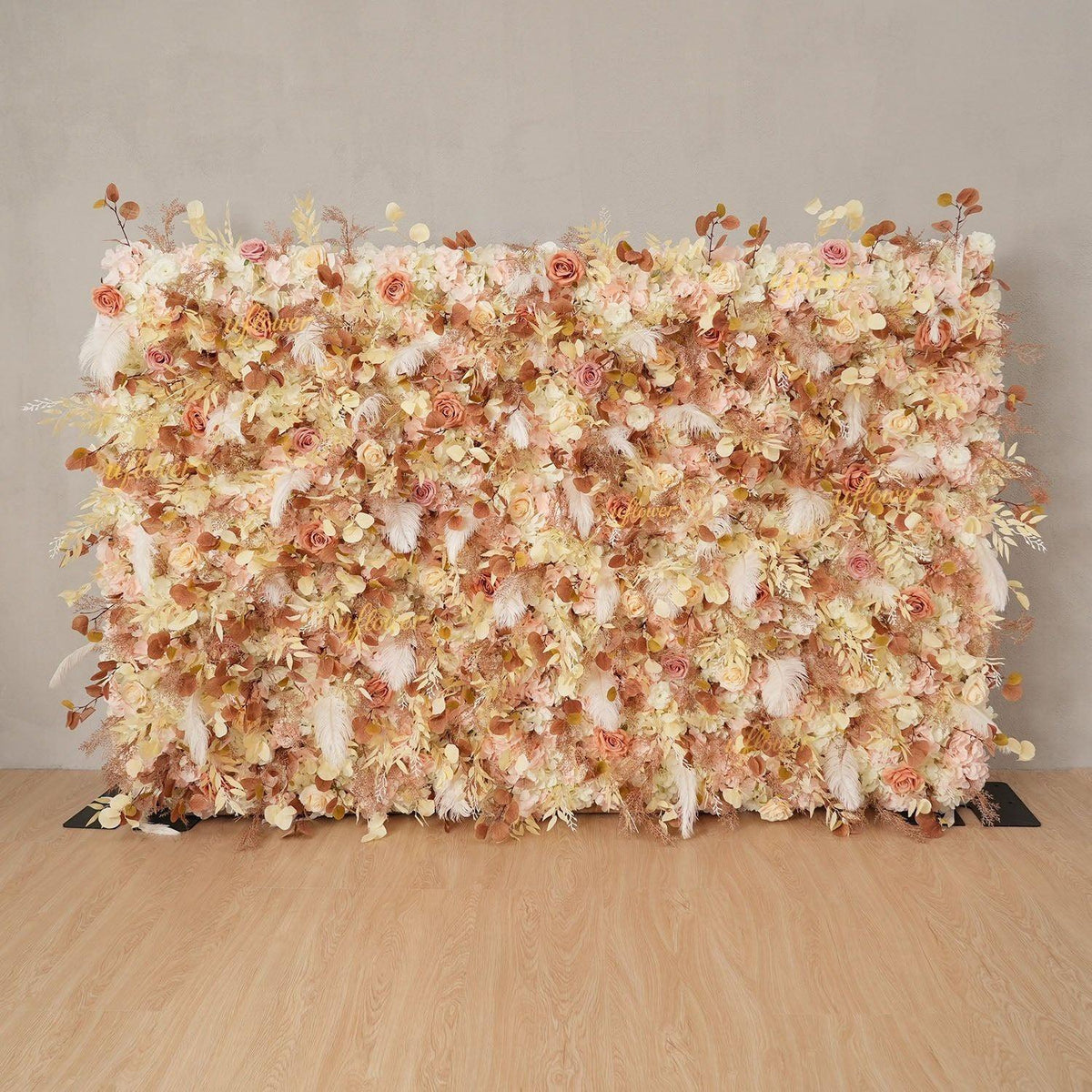 Uflower Khaki Eucalyptus Flower Wall Wedding Party Backdrop Decor SET80181 - Uflower